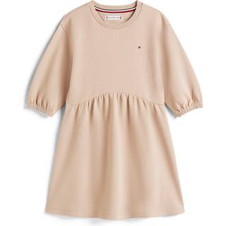 Ottoman Ribbed Relaxed Dress