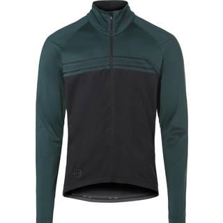 Vaude Posta L/S Tricot II Cykeljersey Herrer størrelse XL farve blå/sort