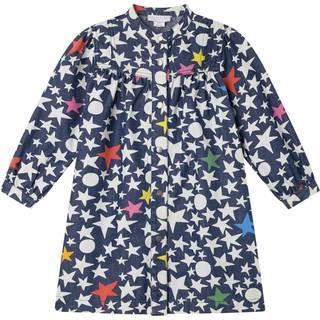 Stella McCartney Kids Printed denim dress - multicoloured - Y 2
