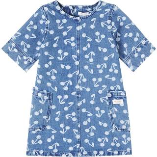 Liewood Angelica printed denim dress - blue - Y 7