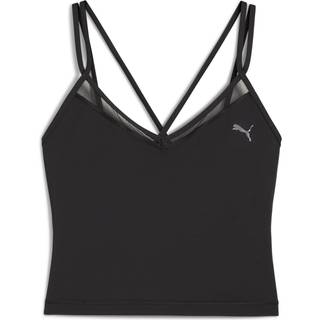 PUMA SHAPE Strappy Training Tank Women, Clothing, Black, XXL