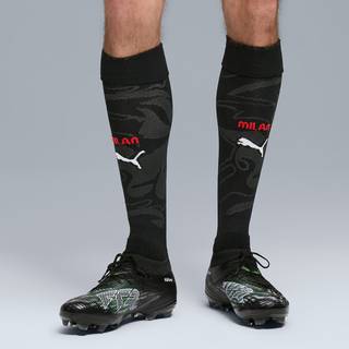 PUMA AC Milan 25/26 Goalkeeper Graphic Socks Men, Clothing, Black/Shadow Gray, 35-38