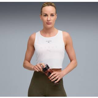 PUMA x HYROX ULTRASPUN Crop Tank Women, Clothing, White, S