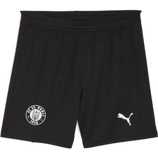 PUMA FC St. Pauli 25/26 Shorts Youth, Clothing, Black/White, 7-8Y
