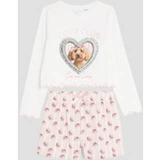 River Island River Island Pink Puppy Graphic Pyjamas
