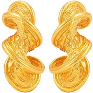 Hultquist Hedda øreringe i guldbelagt