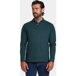 Raging Bull Raging Bull Green Long Sleeve Classic Pique Polo Shirt - xxxxlarge