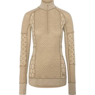 Kari Traa Women's Smekker Half Zip Mocha, M