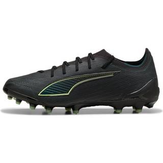 PUMA ULTRA 6 ULTIMATE AG Football Boots Unisex, Shoes, Black/Fizzy Light/Green Terrain, 42.5