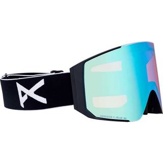 Anon Sync Goggles + Bonus Lens + MFI Face Mask Black/Perceive Variable Blue, OneSize
