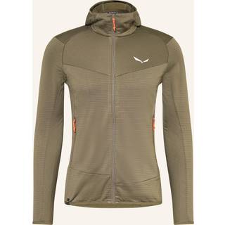 Salewa Women's Puez Altavia PL HD Jacket Fleecejakke Damer størrelse 40 farve olivengrøn