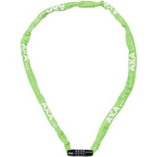AXA Rigid Kædelås med kode 120 cm grøn