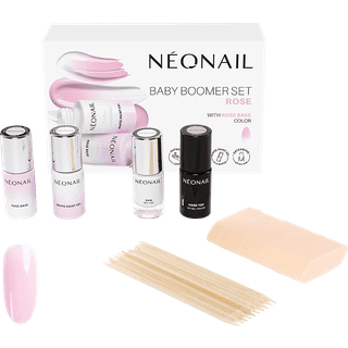 NÉONAIL Baby Boomer-sæt ROSE