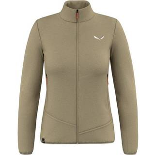Salewa Women's Puez Rocca Polarlite Jacket Fleecejakke Damer størrelse 36 farve beige