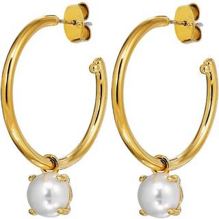 DYRBERG/KERN DIEGA ØRERING 470106 (Gold, White, ONESIZE)