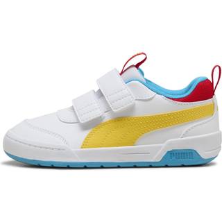 PUMA Multiflex 2 Colour Sneakers Kids, Shoes, White/PelÃ© Yellow, 28