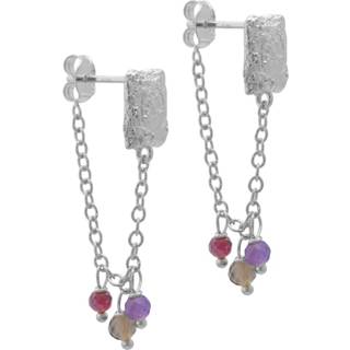 MONICA EARSTUDS | SILVER