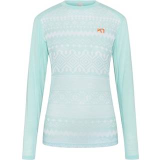 Kari Traa Women's Live Long Sleeve Merino undertøj Damer størrelse S farve grå
