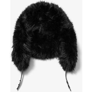 MK Faux Fur Trapper Hat - Black - Michael Kors - ONE SIZE
