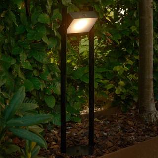 Nordlux Saulio LED havelampe med solceller, sort