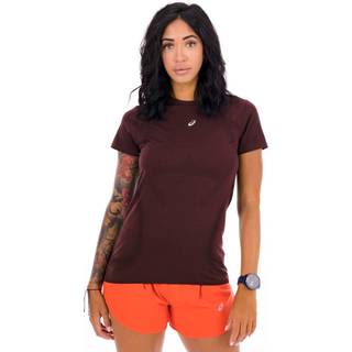 ASICS Road Seamless SS Top Rød Dame T-shirts & singletter