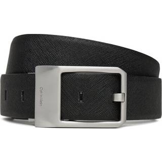 Reversible Leather Belt - Grey - 130 cm