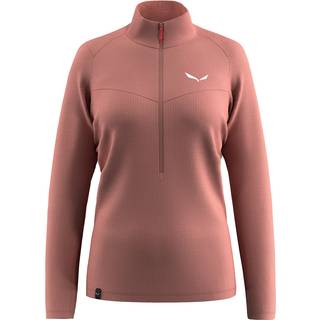 Salewa Women's Puez Cammino PL Half Zip Jacket Fleecesweatere Damer størrelse 36 farve pink