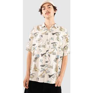 Iriedaily Resort S/S Shirt Skjorte Herrer størrelse L farve pink