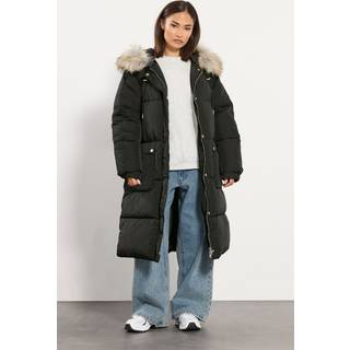 PixieGirl Petite PixieGirl Petite Midi-pufferjakke med hætte