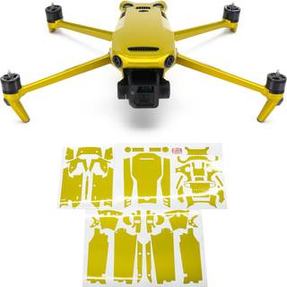 Wrapgrade Full Skin Stickers för DJI Mavic 3 / Mavic 3 Classic (Limoncino Yellow)