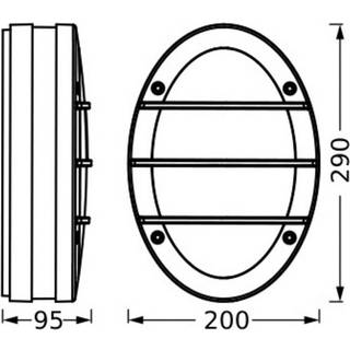 OSRAM Udendørs væglampe ENDURA CLASSIC ORBICK, dæmpbar, Aluminium/grå/zink, Aluminium, Moderne