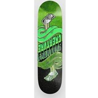"Creature Fiend Twins Sm 7 Ply Birch 8.2"" Skateboard deck" - Uni - green/black