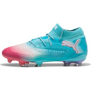 PUMA FUTURE 8 ULTIMATE RE-CHARGE FG Football Boots Unisex, Shoes, Hero Blue/White/Sunset Pink, 43