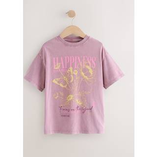 Next Oversized Graphic Tryk T-shirt (3-16år)