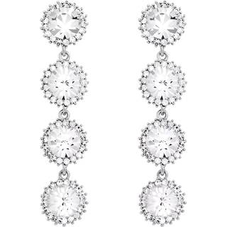 Jon Richard Jon Richard Silver Tone Crystal Statement Drop Earrings