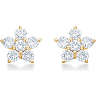 Mads Z Céleste øreringe i 14 karat guld med diamant