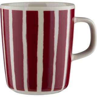 Marimekko Piccolo Krus 2,5 dl, vinrød