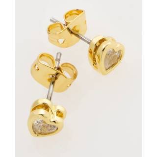 Ted Baker Ted Baker Tone Harmony: Mini Krystal Hjerte Øreringe