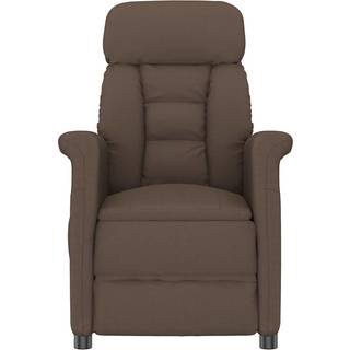 Massagestol Med Pude Brun 70.5 X 96.5 X 95 Cm Kunstlæder