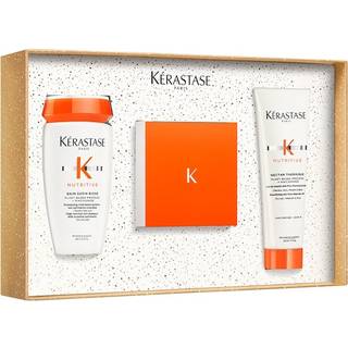 Kerastase Haarpleje Nutritive-Nutritive Mask XMas Set Bain Satin Riche 250 ml + Nectar Thermique 150 ml + Masquintense Riche 200 ml 1 Stk. (815,00 kr / 1 stk.) - 1 Stk.
