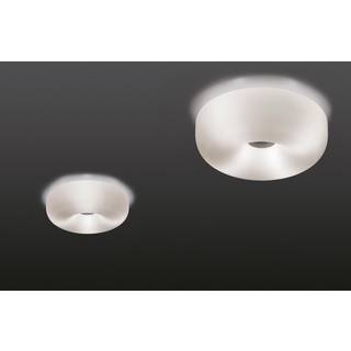 Foscarini Designer loftslampe Circus piccola, dæmpbar, Hvid/opal, Stue/spisestue, Glas, Design
