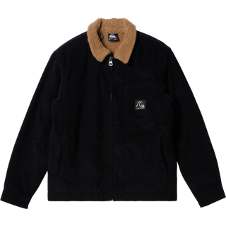Quiksilver Kid's DNA Sherpa Harrington Jacket Fritidsjakke Børn størrelse L - 14 Years farve sort