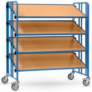 Store Montagevogn med bundplade 1280 x 658 mm