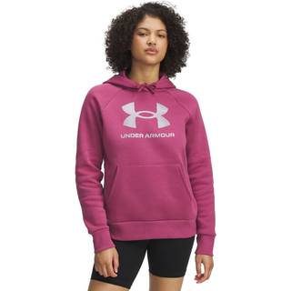 Sweatshirt med hætte Under Armour UA Rival Flc Shimmer Hdy 6003710-659 Størrelse M
