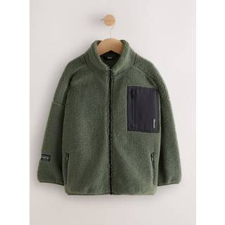 Next Green Zip Through Fleece (3-16yrs)