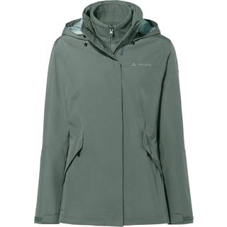 Vaude Women's Rosemoor 3in1 Jacket II 3 i 1-jakke Damer størrelse 40 farve olivengrøn