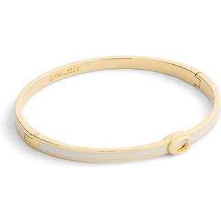 Coach Gold Chalk C Logo Boxed Bangle - Gold