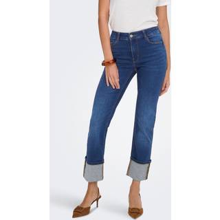 Jdyfina Mellemhøj Talje Straight Fit Jeans - S/32