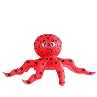 Oppusteligt blækspruttekostume til voksne, anime-dragt