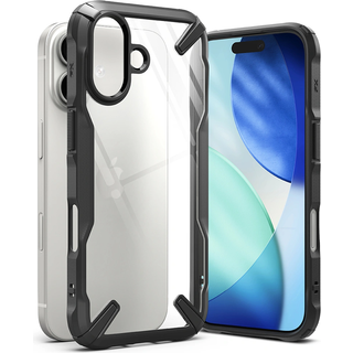 iPhone 17 Ringke Fusion X Hybrid Cover - Sort